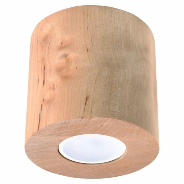 Sollux Lighting Deckenleuchte Orbis Holz
