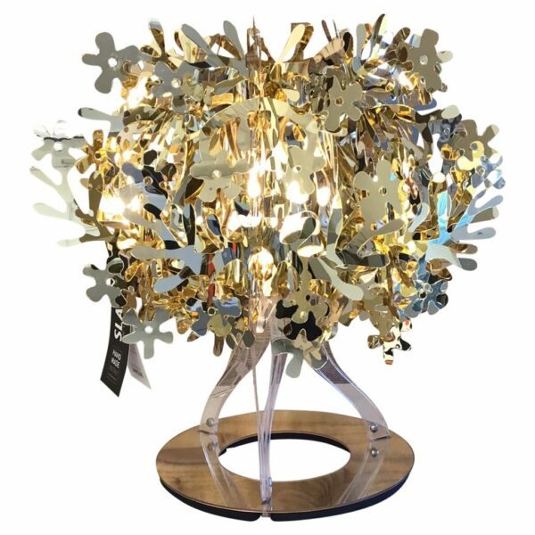 Slamp Tischleuchte Fiorellina Gold Ausstellungsstück - Ausstellungsleuchten
