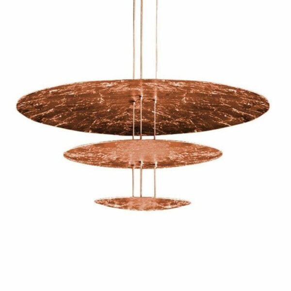Fabas Luce Pendelleuchte Macchina della Luce I Blattkupfer