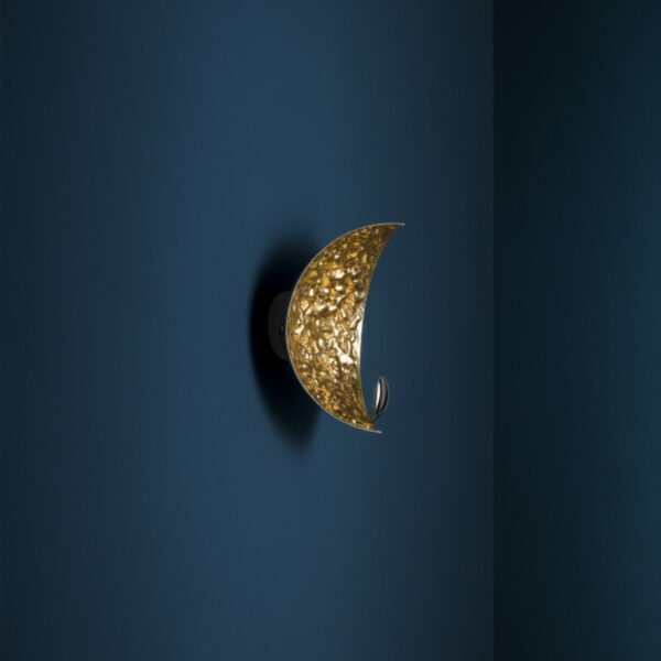 Catellani & Smith Wandleuchte Stchu-Moon 05 Gold Seitenansicht
