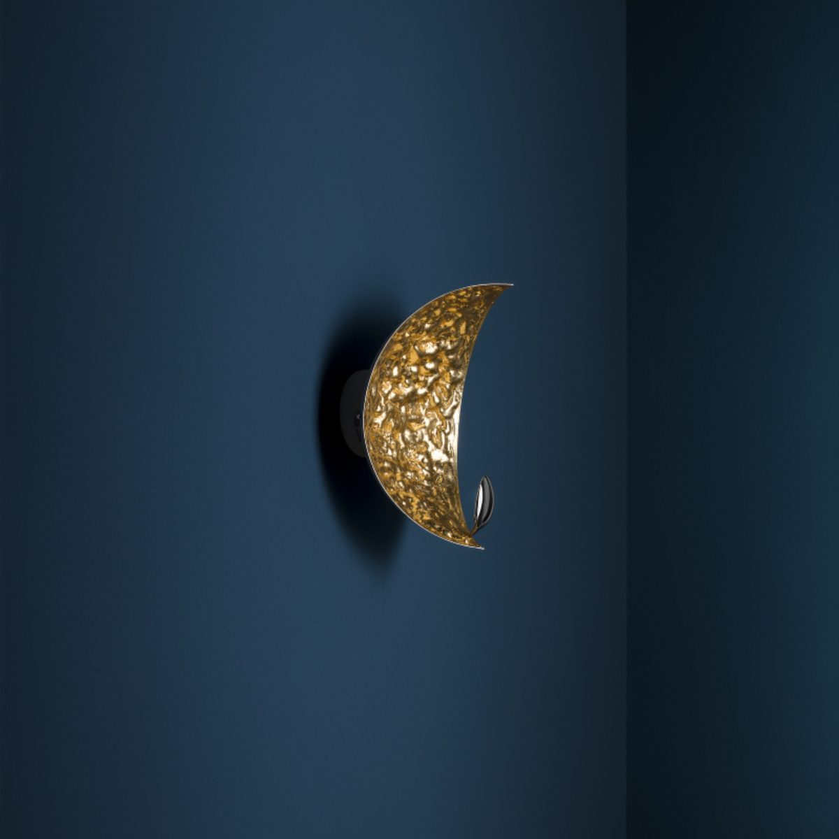 Catellani & Smith Wandleuchte Stchu-Moon 05 Gold Seitenansicht