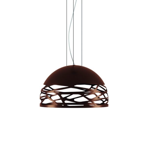 Lodes Pendelleuchte Kelly Dome Small in Kupfer-Bronze