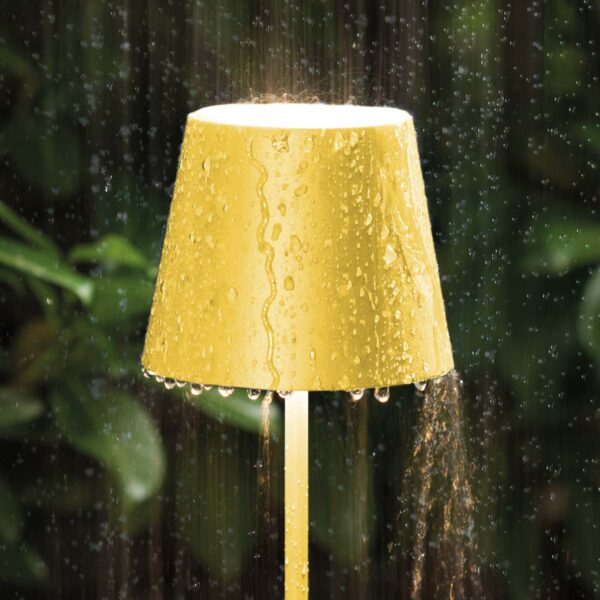 Sigor Akkustehleuchte Nuindie Sonnengelb IP-Schutz vor Regen