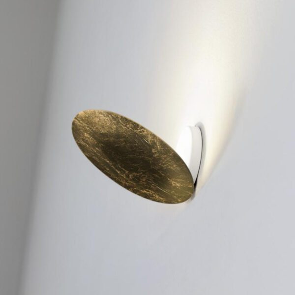 Catellani & Smith Wandleuchte Lederam WF in Gold