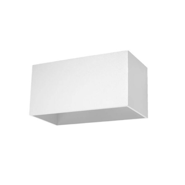 Sollux Lighting Wandleuchte Quad Maxi in Weiß