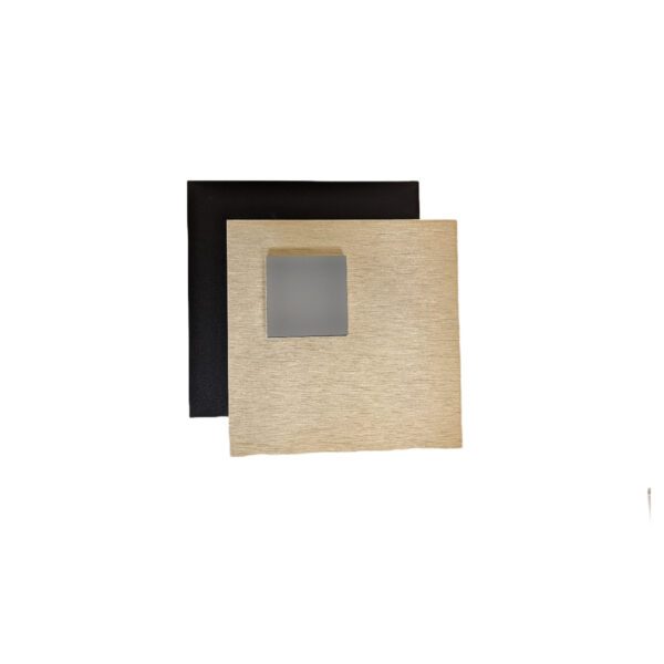Bopp Wand- und Deckenleuchte Pixel Schwarz/Gold Ausstellungsstück - Ausstellungsleuchten