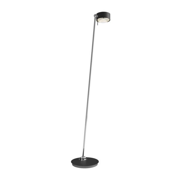 Top Light Stehleuchte Puk! 120 Floor in Schwarz matt/Chrom