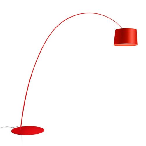 Foscarini Stehleuchte Twiggy Elle in Cremisi (Rot)