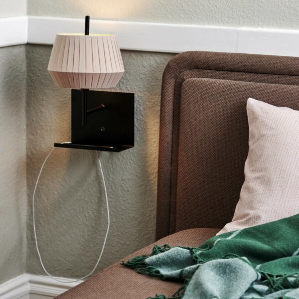Nordlux Wandleuchte Dicte in Beige Wohnbeispiel