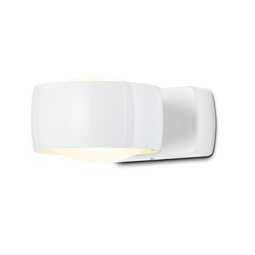 Oligo Wandleuchte Grace LED in Weiß glänzend/Weiß glänzend