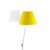 Luceplan Wandleuchte Costanza in Kanariengelb (inkl. Dimmer/Höhenverstellung)