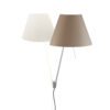 Luceplan Wandleuchte Costanza in Nougat (exkl. Dimmer/Höhenverstellung)