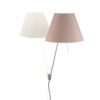 Luceplan Wandleuchte Costanza in Puder (exkl. Dimmer/Höhenverstellung)