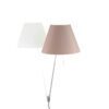 Luceplan Wandleuchte Costanza in Puder (inkl. Dimmer/Höhenverstellung)