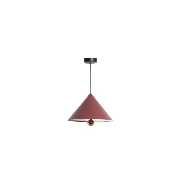 Petite Friture Pendelleuchte Cherry Large in Rotbraun