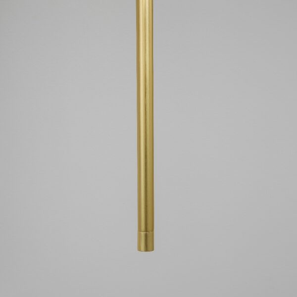 Nova Luce Pendelleuchte Elettra 1-flammig Gold Detail Schirm
