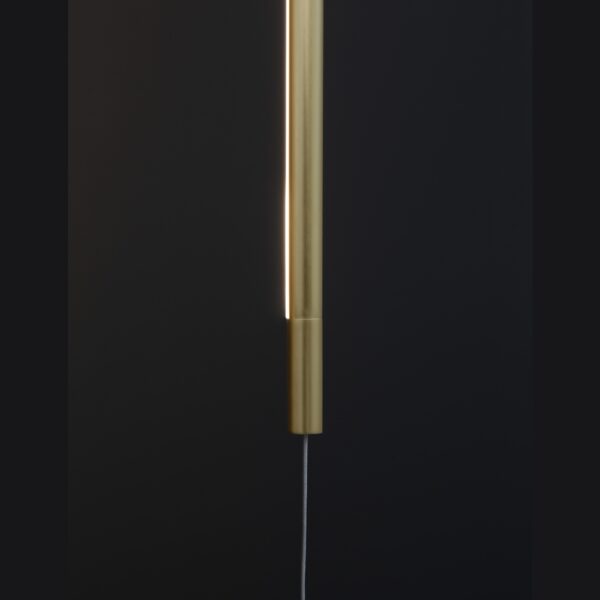 Nova Luce Pendelleuchte Elettra Gold Detail Schirm