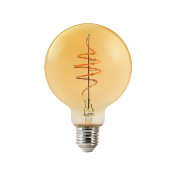 Nordlux Smart-LED-Filament Globe-Form 95 mm Amber E27