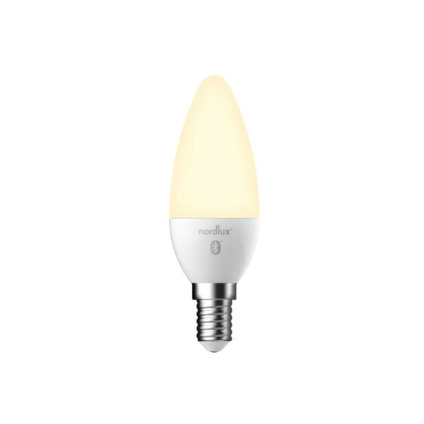 Nordlux Smart-LED-Filament Kerze Opal E14 2700 K