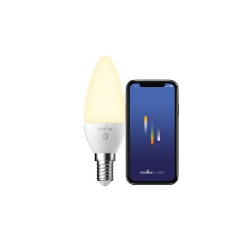 Nordlux Smart-LED-Filament Kerze Opal E14