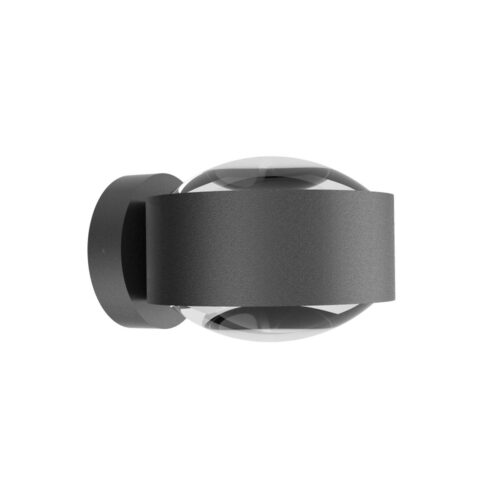 Top Light Wandaußenleuchte Puk Maxx Wall + IP44 in Anthrazit matt