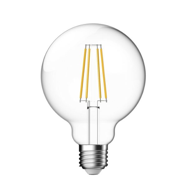 Nordlux Smart-LED-Filament Globe-Form klar E27 2200-6500 K