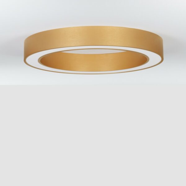 Nova Luce Deckenleuchte Morbido in Gold mit 60 cm