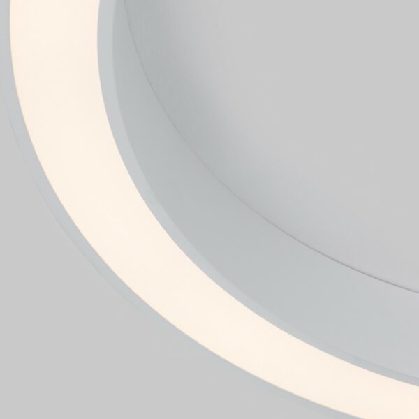 Nova Luce Deckenleuchte Morbido in Weiß mit 80 cm Detailansicht