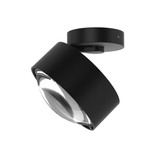 Top Light Puk Maxx Move Black White Edition in Schwarz matt mit klarer Linse