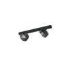 Top Light Deckenleuchte Puk Maxx Choice Move 2-flammig in Schwarz matt