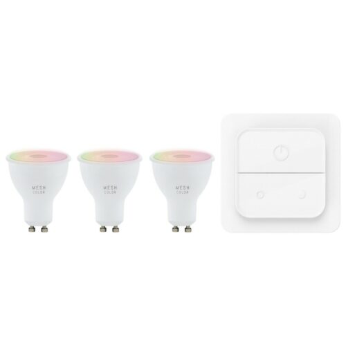 Eglo 4,9 W Smart-LED-Filament GU10 RGB 3er Pack