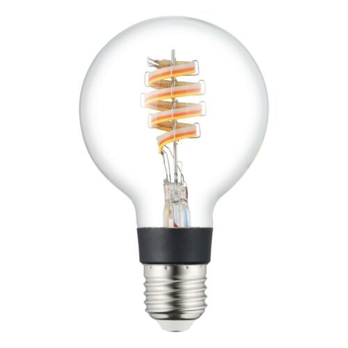 Eglo 4,9 W Smart-LED-Filament Globe 80 mm Klar E27