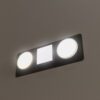Lupia Licht Wandleuchte Concept Plate 3-flammig Wohnbeispiel 4