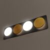 Lupia Licht Wandleuchte Concept Plate 4-flammig Wohnbeispiel 1