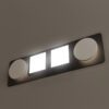 Lupia Licht Wandleuchte Concept Plate 4-flammig Wohnbeispiel 6