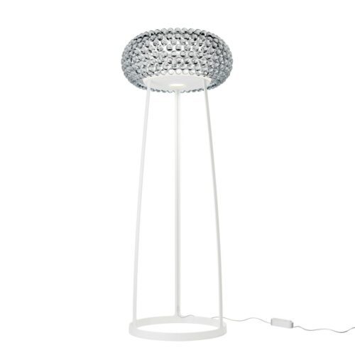 Foscarini Stehleuchte Caboche Plus in Transparent