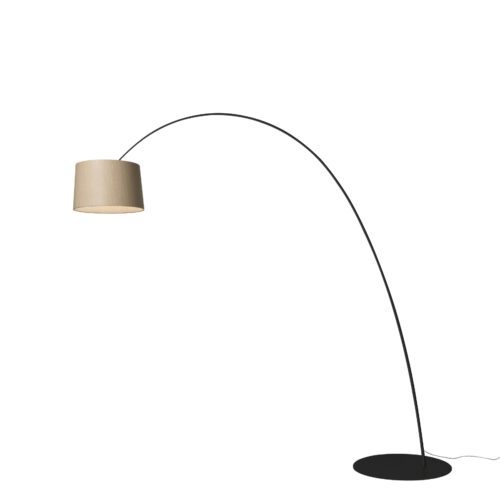 Foscarini Stehleuchte Twiggy Elle Wood in Eiche/Schwarz