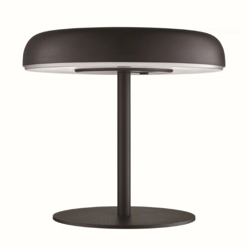 Nordlux Akku-Tischleuchte Elmer Solar in Schwarz