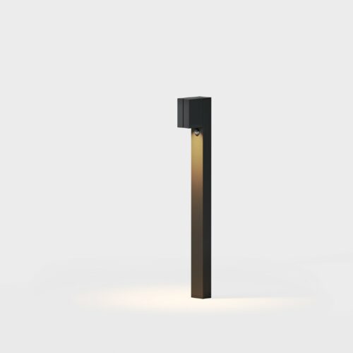 IP44.de Pollerleuchte cut poller control in Schwarz