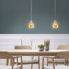 Bruck ALL-IN Schiene mit Silva Neo 110 Pendelelemente im Wohnbeispiel